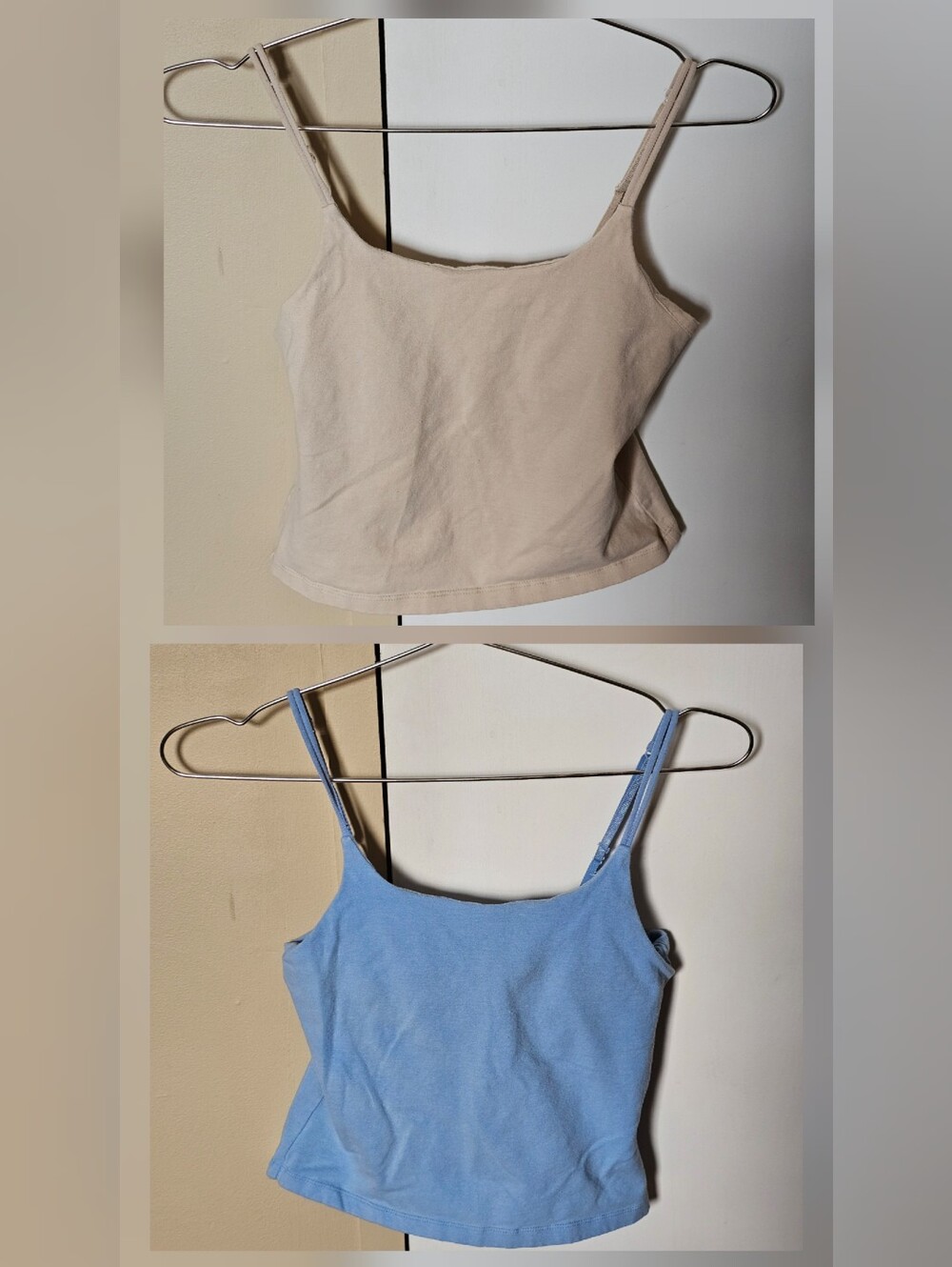 Junior Teen Girls No Boundaries Set of 2 Camisoles Y2K Cami - Size S Small
